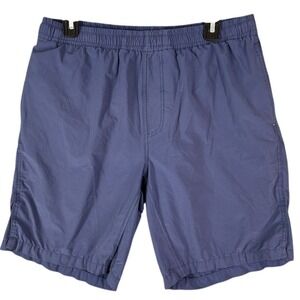 Myles Swim Trunks Shorts Mens Large Blue Swimwear Chino Lined‎ Board Swimming